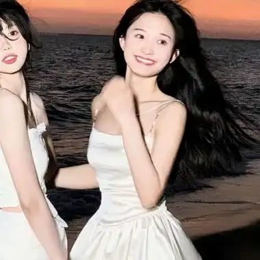 仙气飘飘十分有质感的女生闺蜜头像