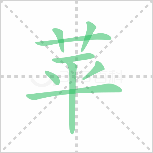 苹组词  解答苹组词有哪些与苹的笔顺怎么写!