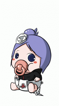 火影忍者小南q版奶嘴萌图