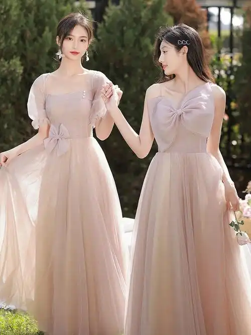 高级感满满的伴娘礼服