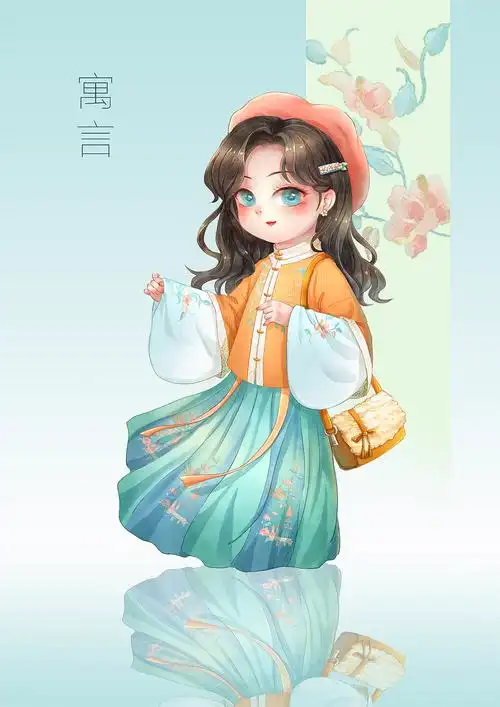 《寓言》汉服 古风q版练习