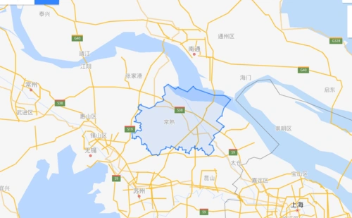 常熟地图