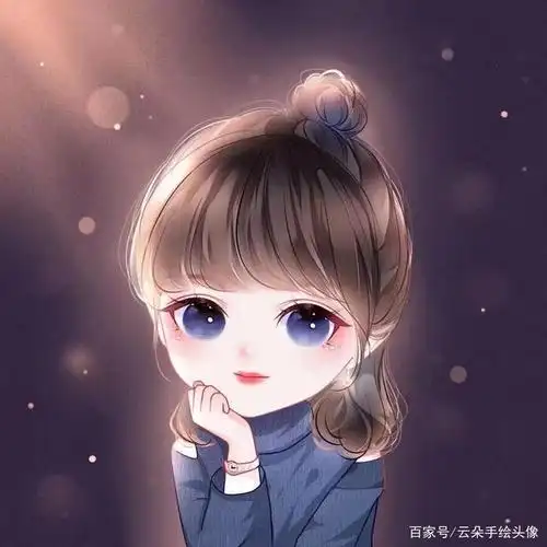 手绘头像,卡通版的你更可爱