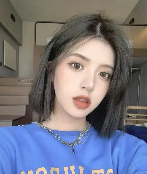 短发女生不能错过的质感发色冷调茉莉棕色