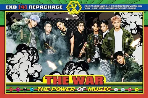 exo《power》被选为杜拜塔喷泉show背景音乐