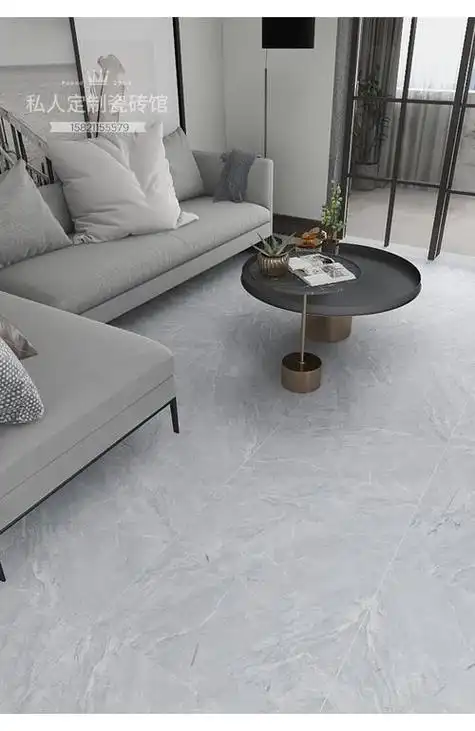 灰色抛光客厅地砖(灰色抛光客厅地砖好看吗)