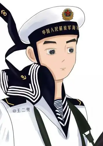 微漫画:听说你分到海军了