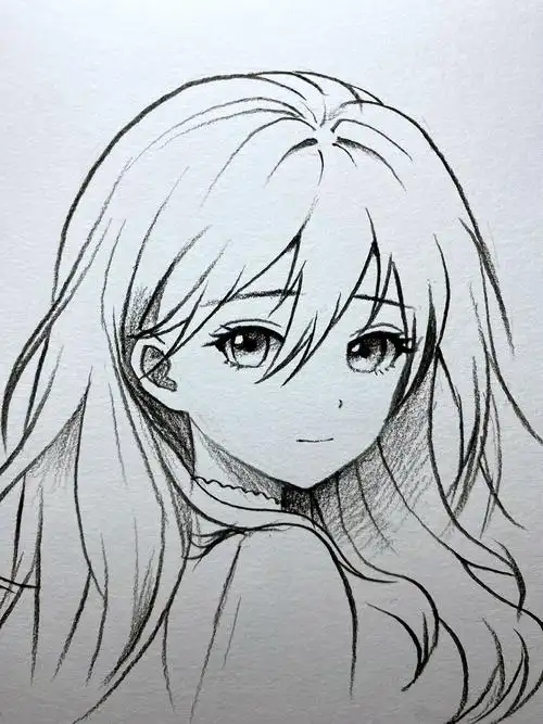 动漫女孩的画法