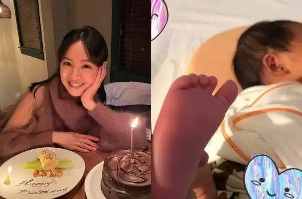 近日,林依晨给媒体和亲友送出宝宝的满月礼盒,附上的卡片写着:"新生命