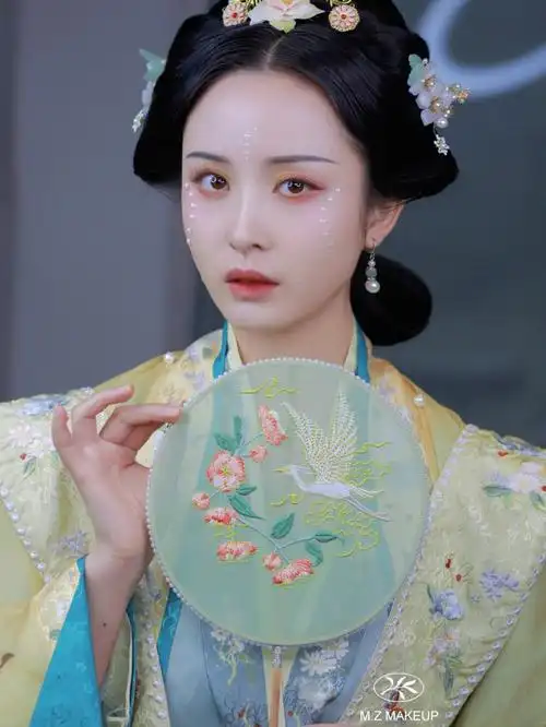 宋制汉服|宋代珍珠妆