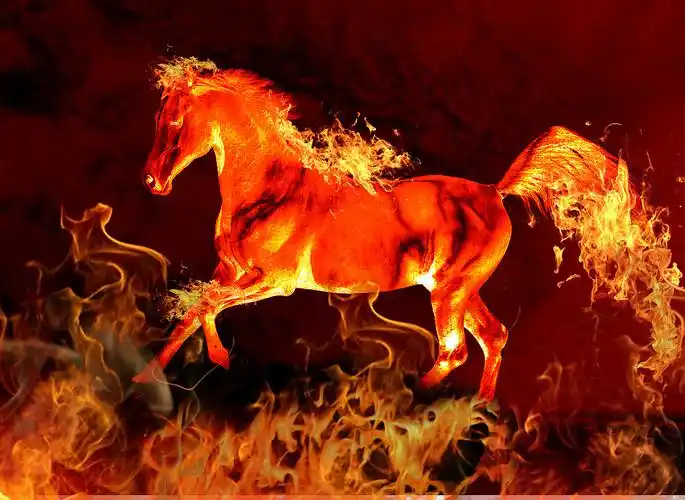 火焰马