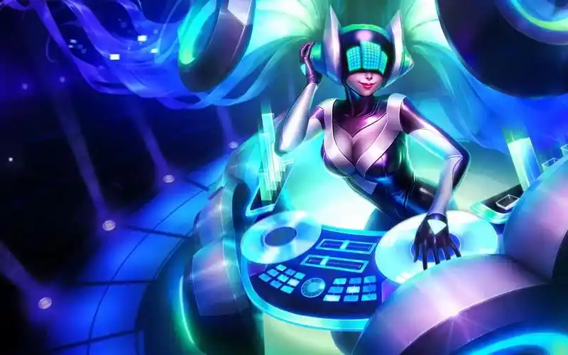 【英雄联盟动态原画/壁纸】dj 娑娜