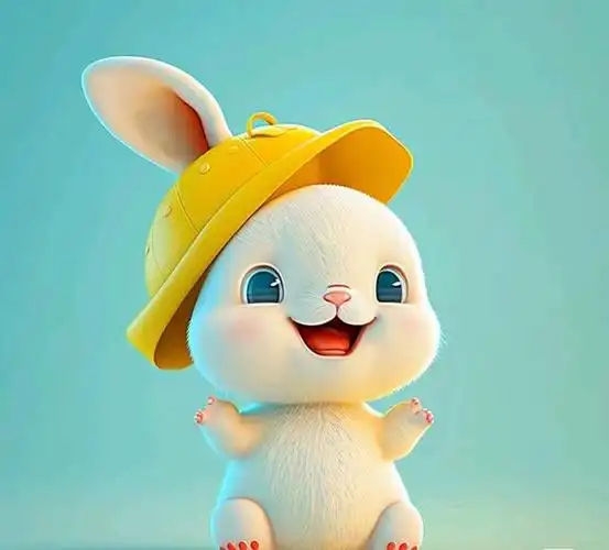 黄色系列的小兔兔,超萌超可爱,有没融化你的心?