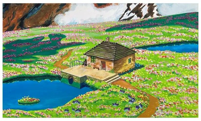 龙猫篮球小哥人鱼毛巾 浴巾 背景合成保温杯详情页标签手绘宫崎骏哈尔