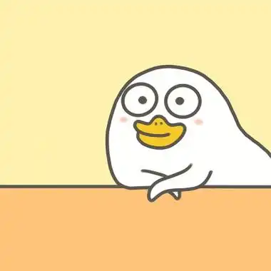 鸭子头像动漫可爱高清呆萌的卡通胖鸭子头像图片精选