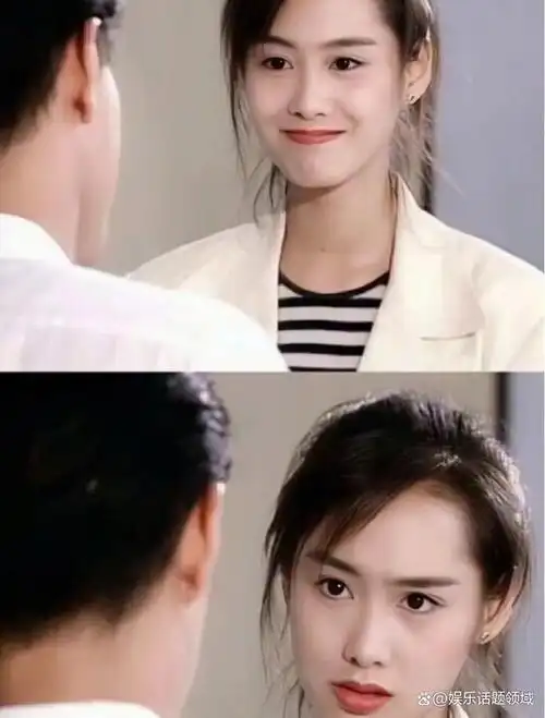 翻看朱茵年轻时候的照片,真的是好漂亮啊,美得很有辨识度,毫无攻击性.