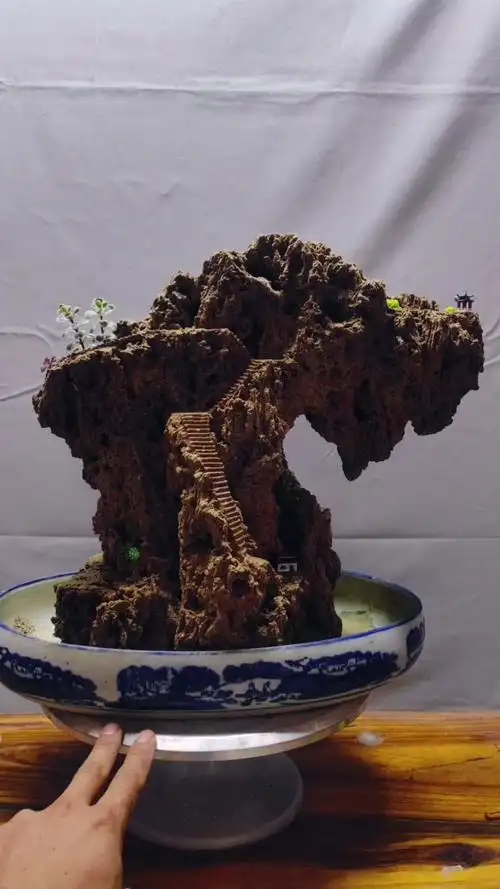 早期吸水石盆景作品欣赏