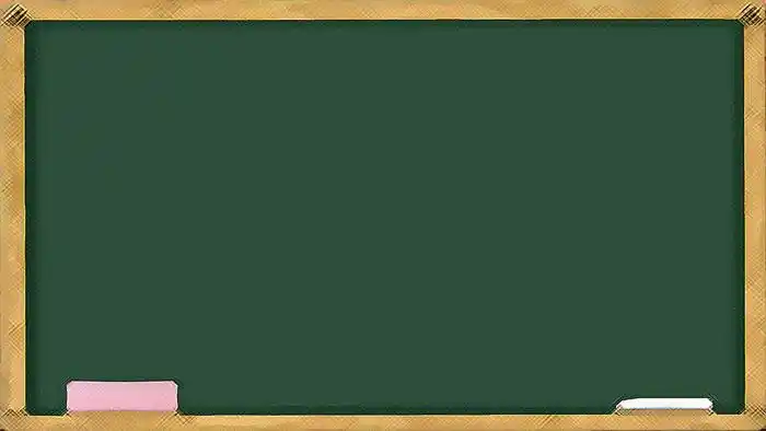 卡通黑板ppt课件背景图片