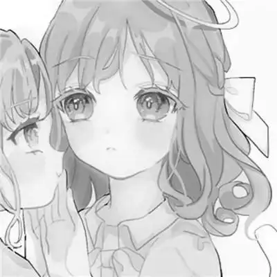 闺蜜头像一对两张黑白高清图片