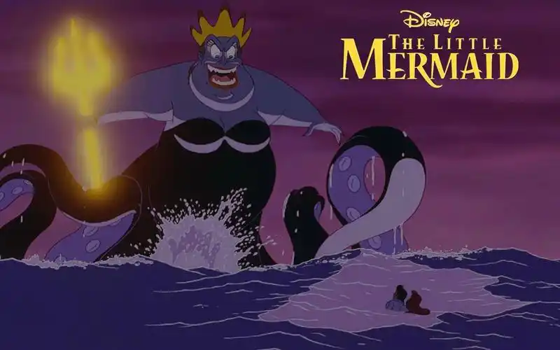 小美人鱼-乌苏拉夺走海神三叉戟