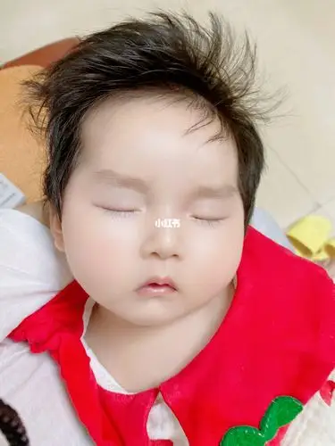 3个多月的发量惊人是蒙奇奇本奇了