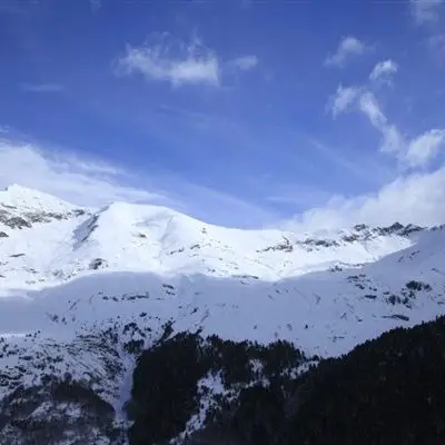 很美的风景头像图片巍峨秀丽的雪山图片