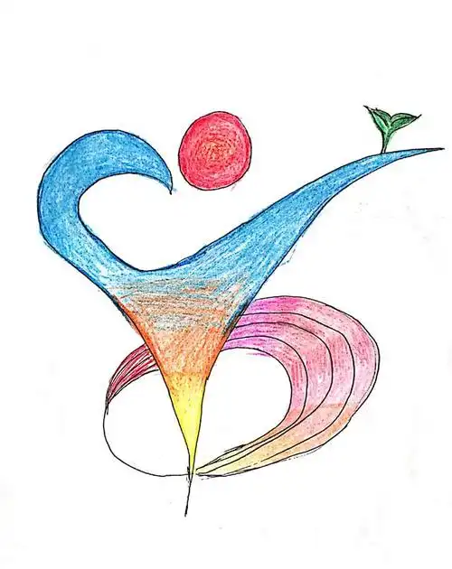 六年二班 程子瑜 - 太原高新双语小学校第五届校园文化艺术节节徽设计