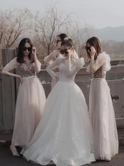 伴娘团外景照来一波