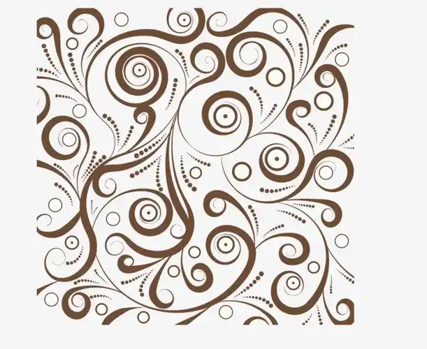 花纹底纹_卡通手绘花纹底纹png素材-90设计