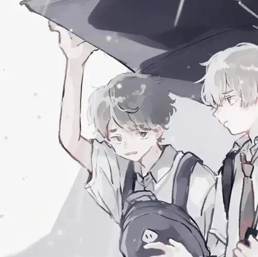 三人情头(两男一女)#头像分享