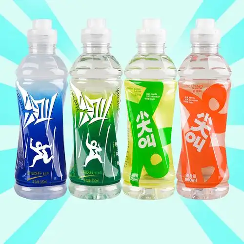 饮料农夫山泉尖叫维生素运动550ml瓶装整箱纤维果味