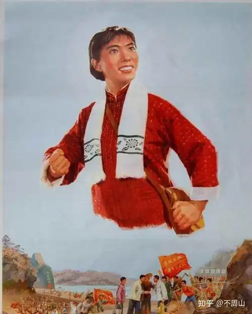 学英雄,见行动,红色革命宣传画 - 知乎