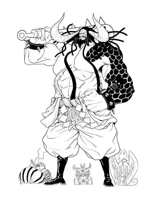 海贼王:凯多抖m,假如凯多遇上罗,罗能单杀凯多吗?