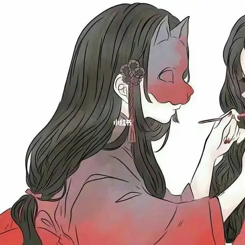 一对漂亮的闺蜜头像