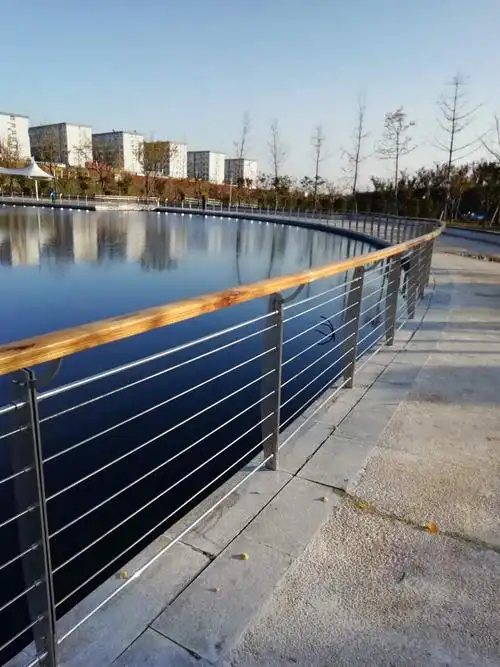纯不锈钢河道景观护栏