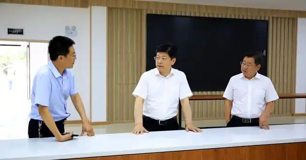 区委书记陈宝库调研新时代文明实践中心试点建设情况