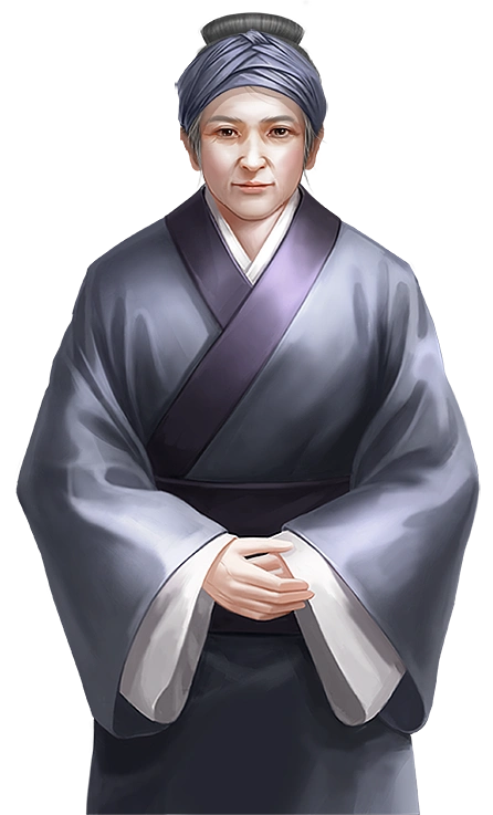 59灰衣和善老奶奶【原画】古风_人生如戲该采集也在以下画板加载更多