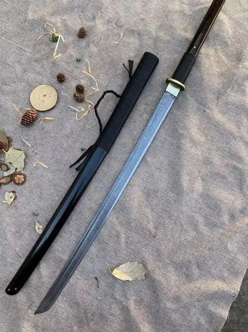 户撒绣春刀镇宅宝剑一体花纹钢唐横刀户外防身武术刀冷兵器未开刃