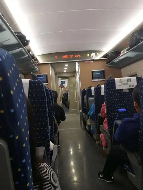 19日下午我们乘高铁赶往西安,为陕西的众多患者诊疗.