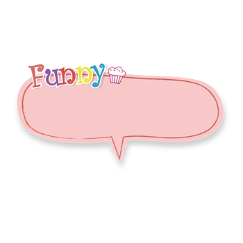 可爱粉色对话框