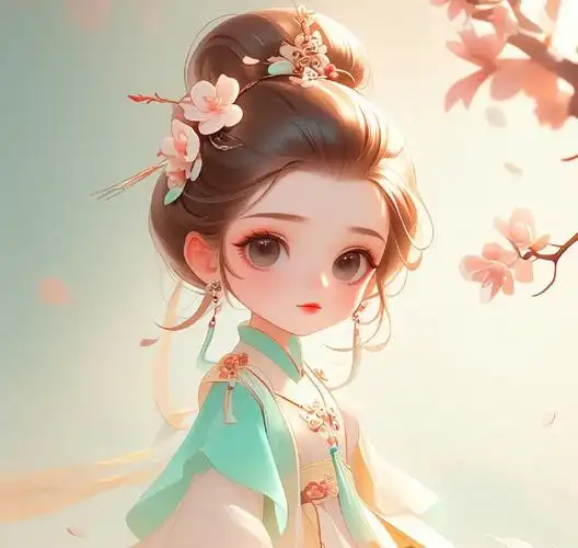 一眼就喜欢上的古风头像#可爱头像##女生头像