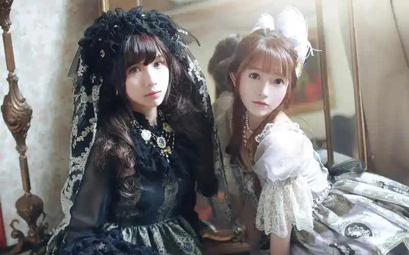 网红美女yurisa英伦风写真壁纸