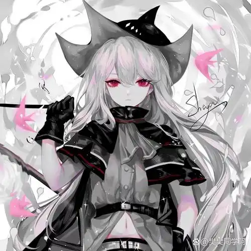 霸气系动漫头像 | 暗黑系超拽霸气动漫女生