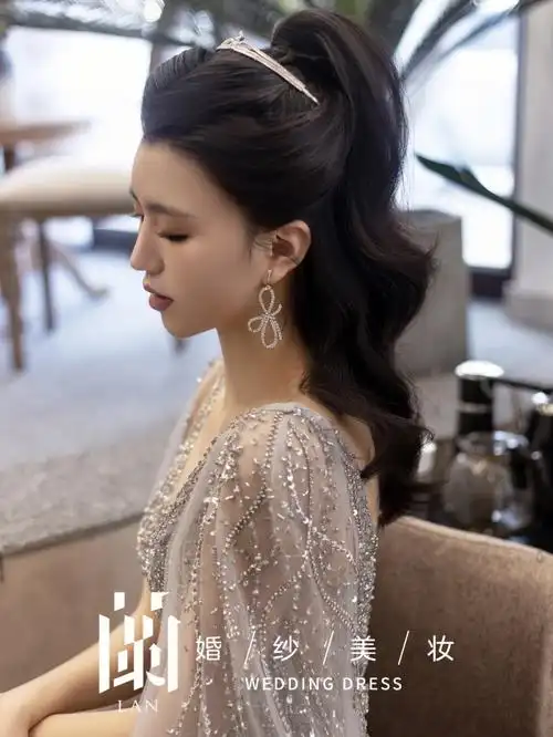 我的婚礼造型新娘敬酒服造型长春婚纱店