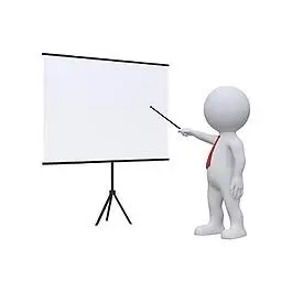 3d手绘讲课小人元素