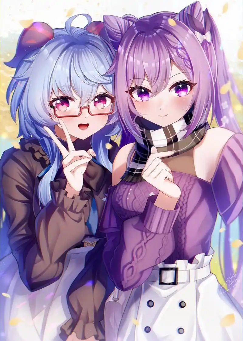 原神 又甘又刻组合 画师:竹村コウ