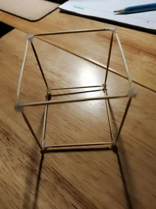 用牙签做的正方体 - 简书