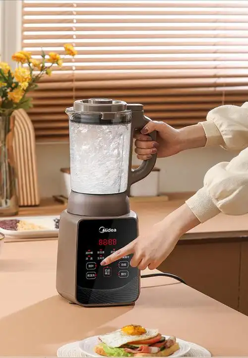 适用美的破壁机pb80w2-012r家用小型加热破壁早餐豆浆榨汁机打浆