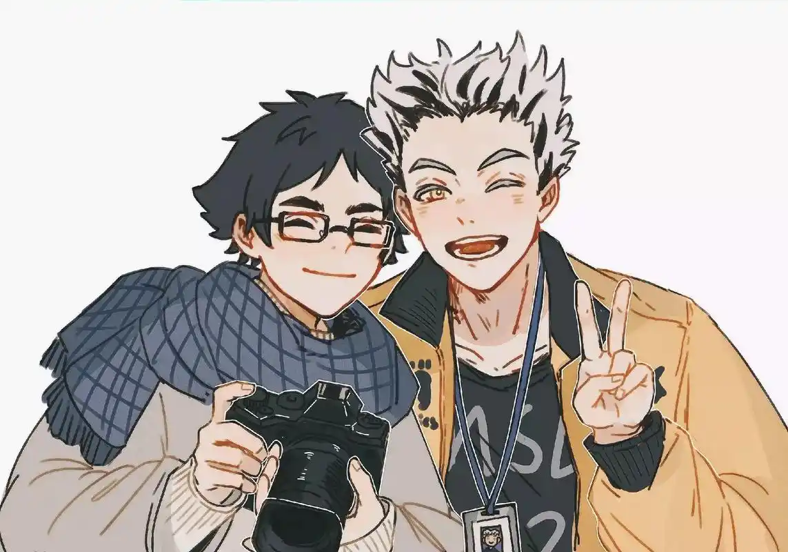 最甜小情侣.#排球少年#兔赤#影日 - 抖音