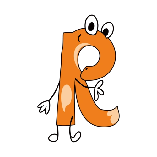 卡通字母r图片大全